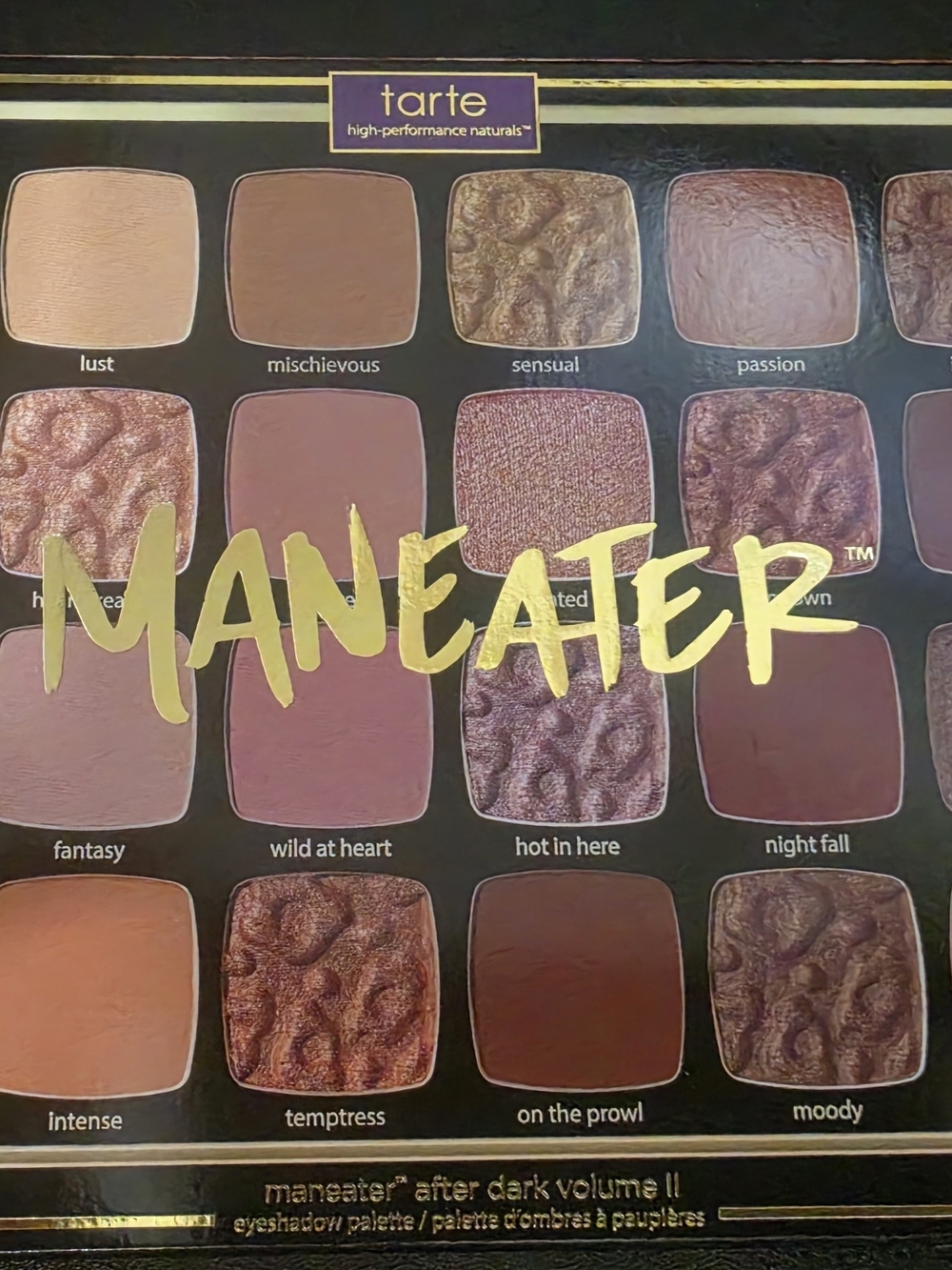 tarte Maneater After Dark Vol. 2 Eyeshadow Palette — Plum, Mauve & Brown Shades